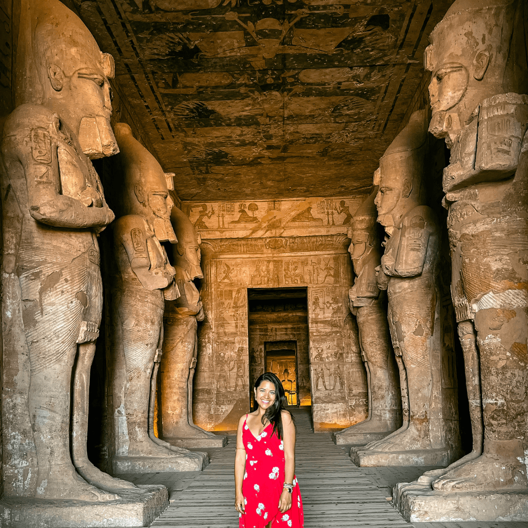 pam guerrero viajar a Egipto