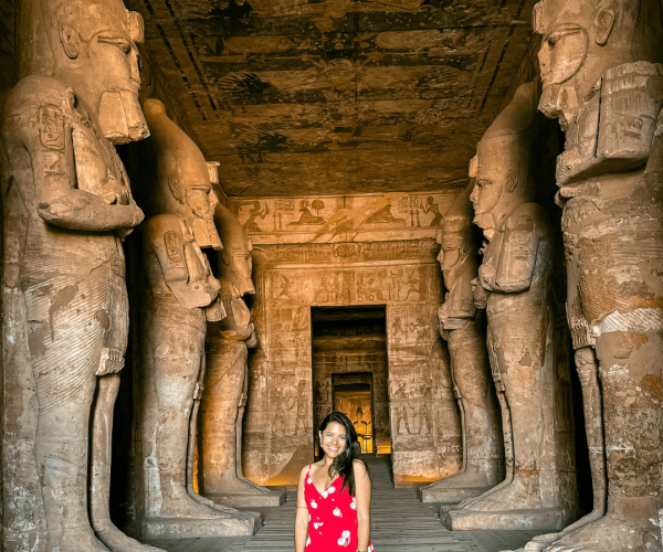 pam guerrero viajar a Egipto